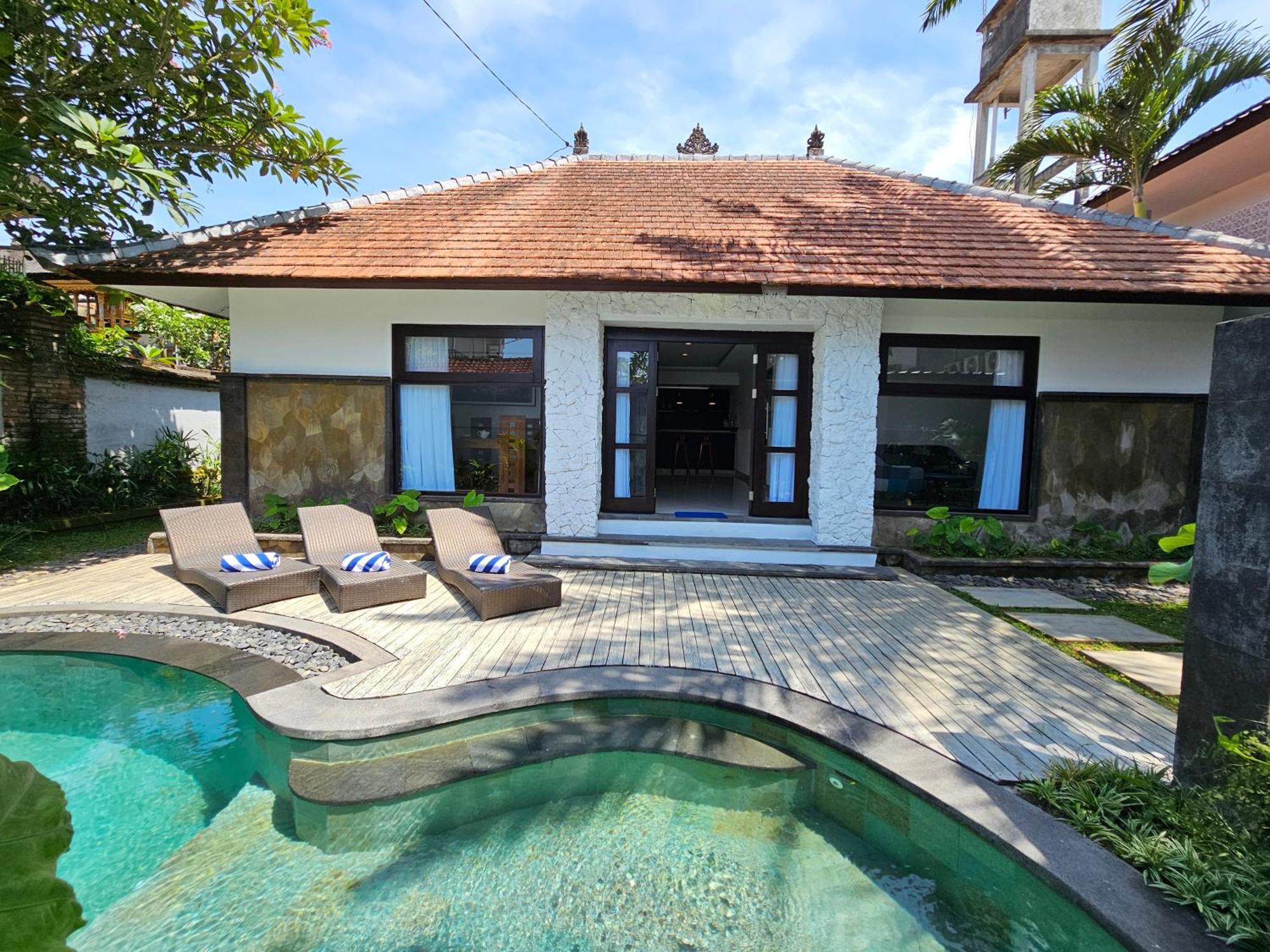 Chandi Hotel Ubud Exterior foto