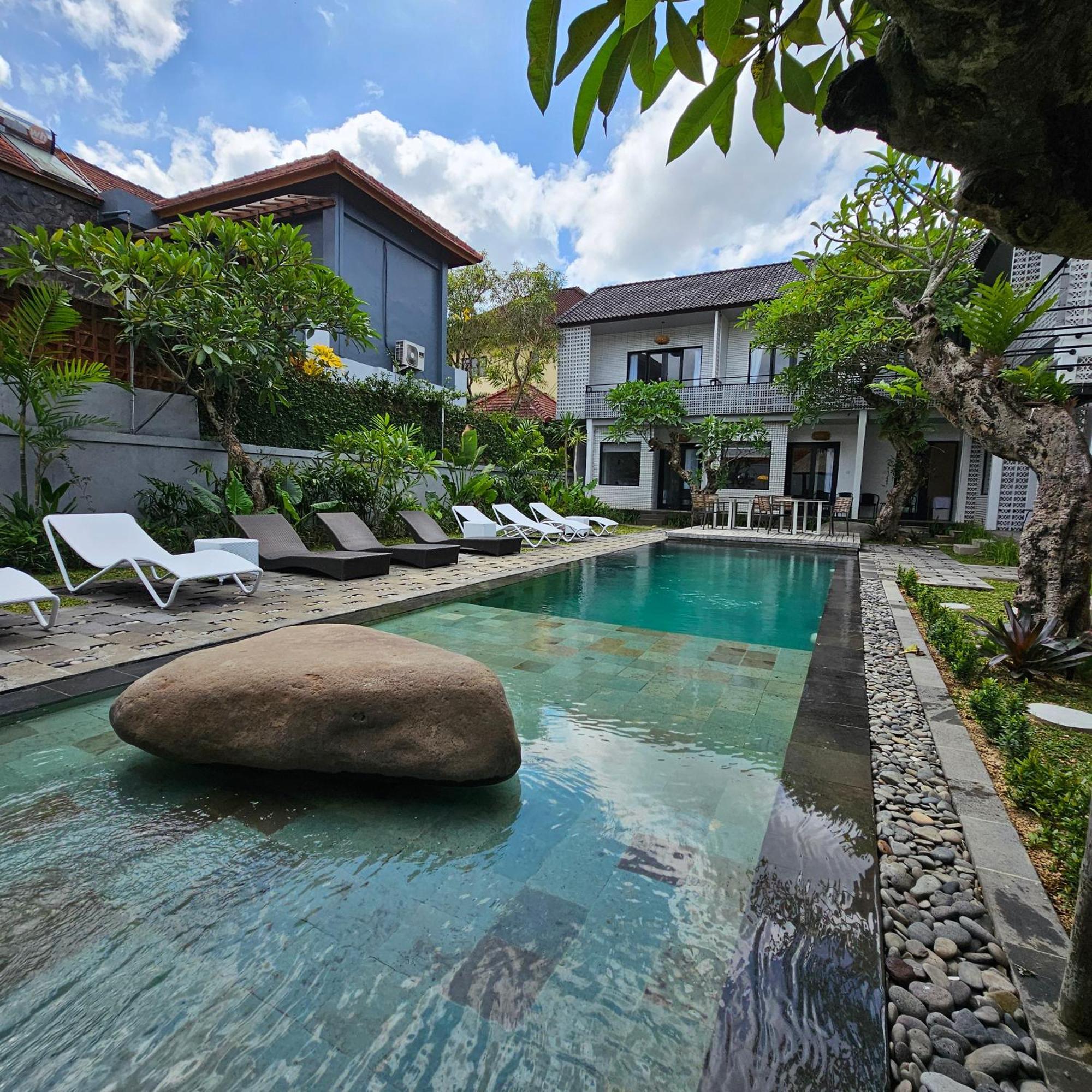 Chandi Hotel Ubud Exterior foto
